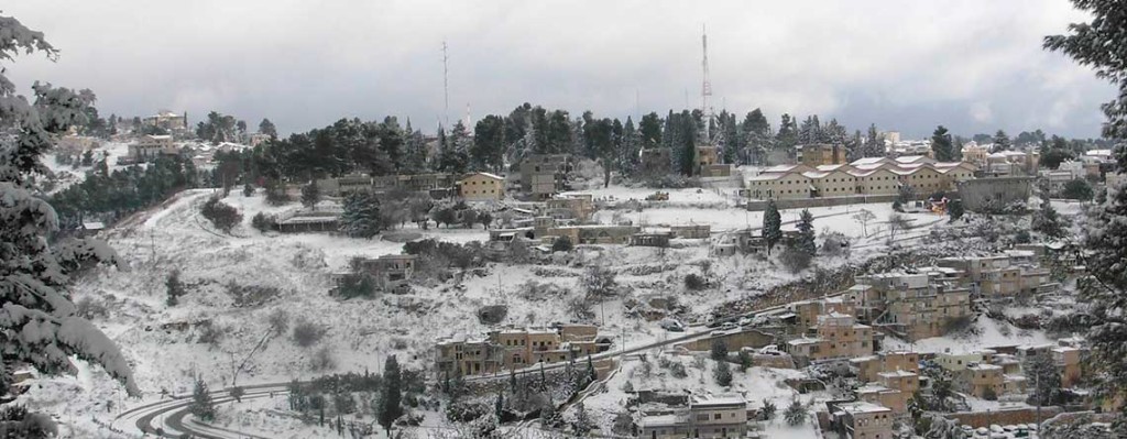 Snow in Zefat